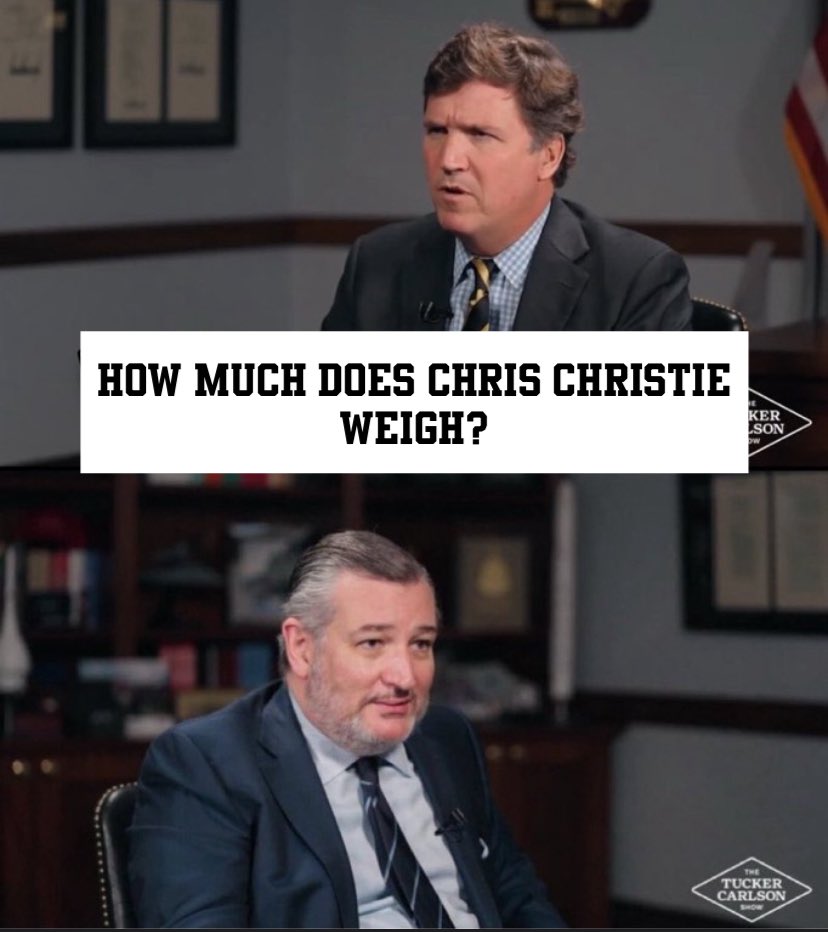 Operation Christie Kreme #Tucker #Iran #TedCruz
