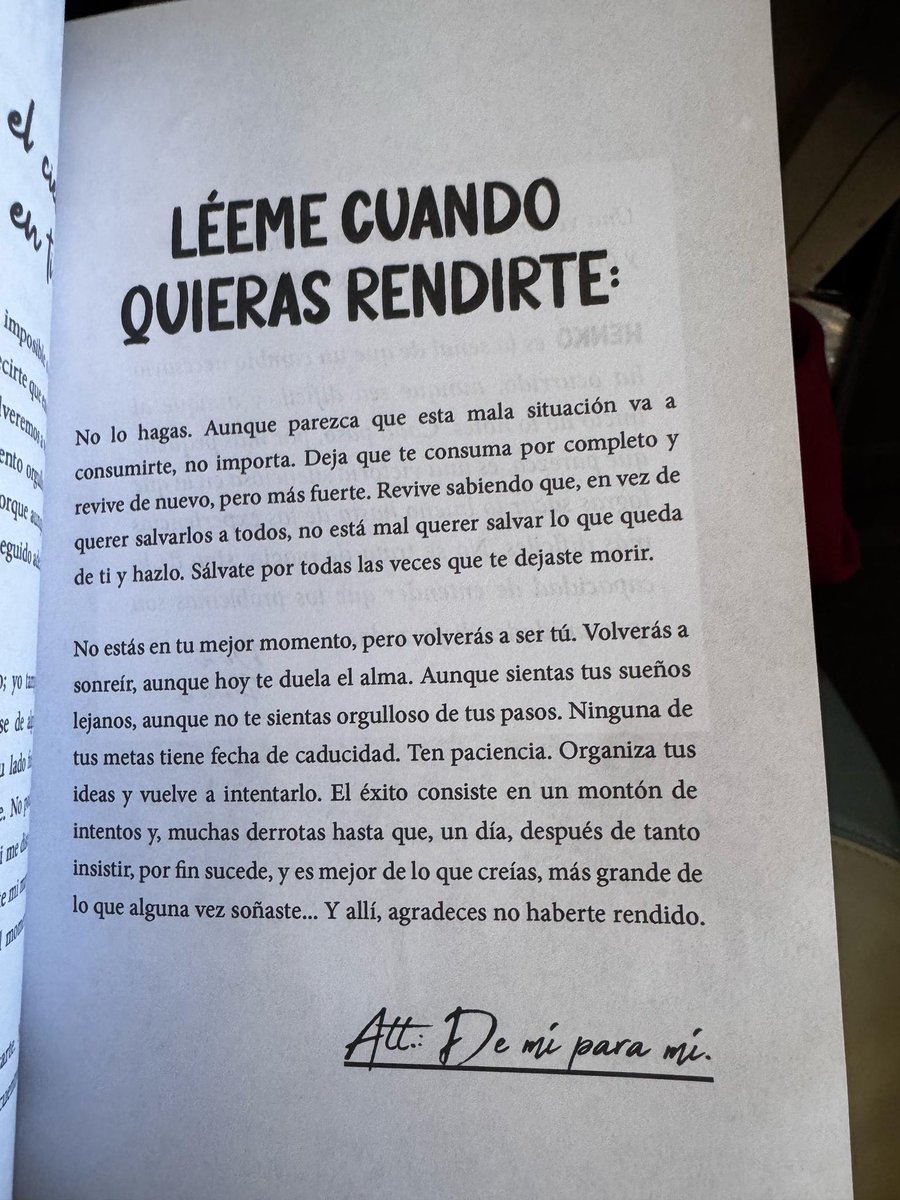 De mis libros: “De mí para mí, la tormenta pasará” y “De mí para mí, puedes con esto y más”.