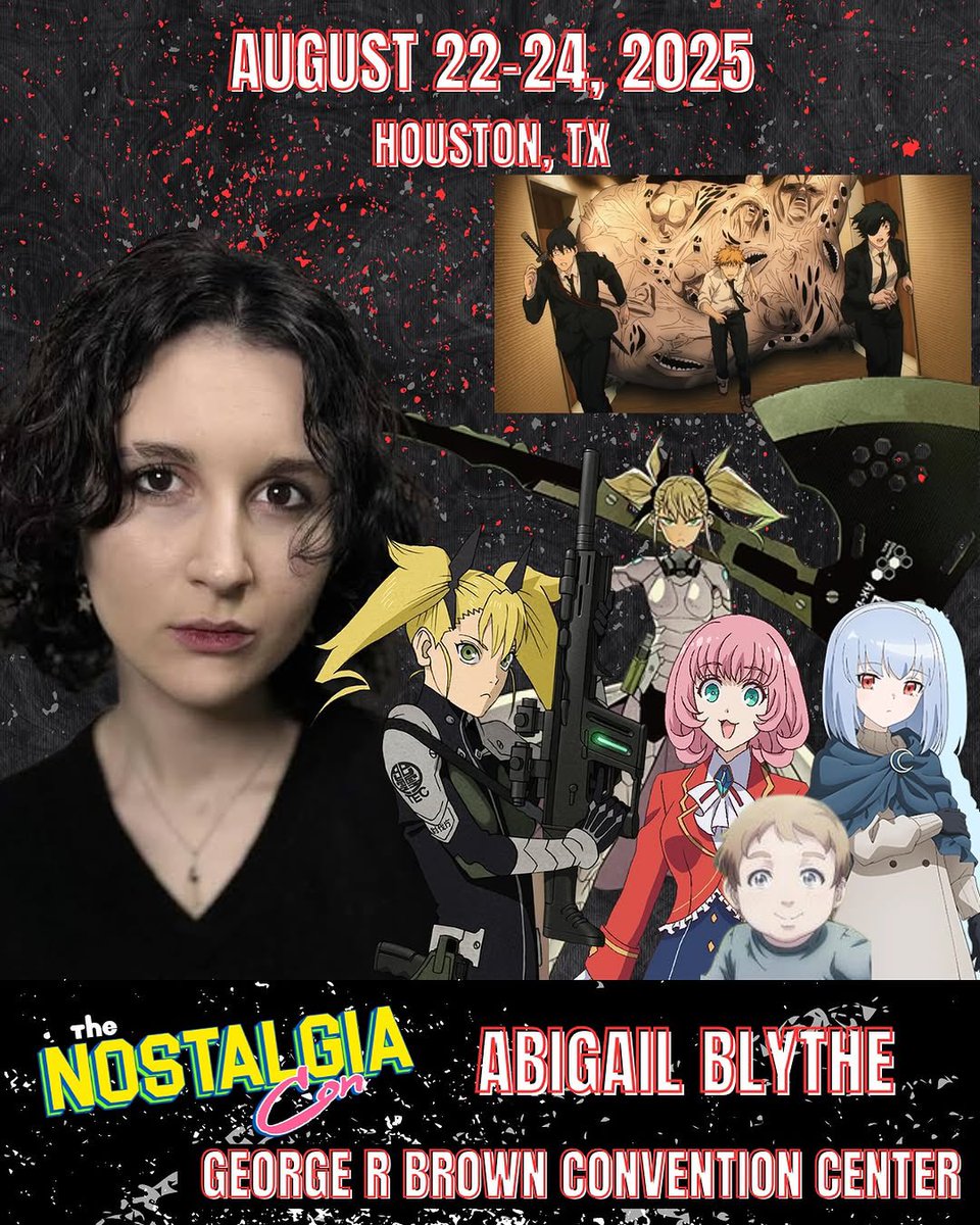 🚨CONVENTION APPEARANCE🚨

So delighted to see you all in Houston for the Nostalgia Con this August! By that time, the second season of Kaiju will be over halfway thru so we will have lots to gush about☺️

See you soon!!💚💖