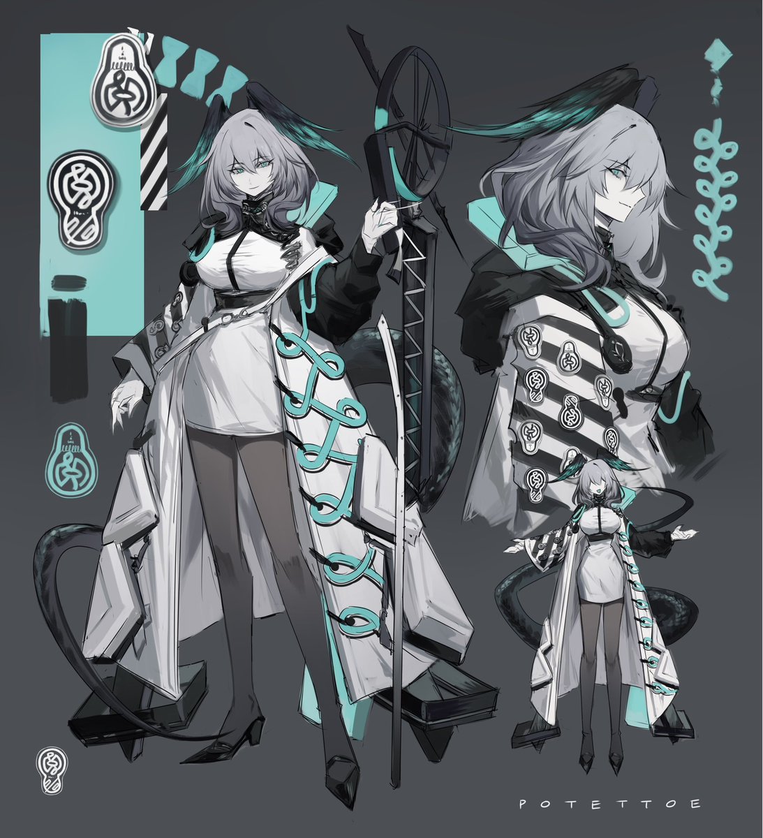 potettoe's tweet image. Ho&apos;olheyak 
#明日方舟 #アークナイツ #Arknights