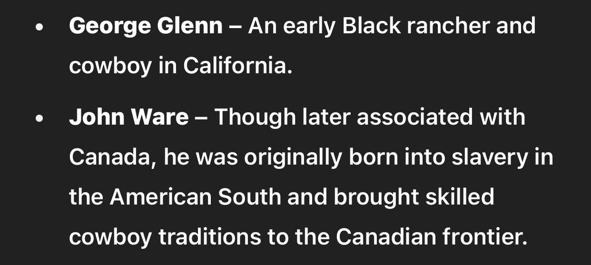 <a href="/DaddyyDang/">DONALDO TROMPAS🇲🇽🇺🇸</a> <a href="/arthurwatkins/">Arthur Watkins Jr. 🇺🇸</a> More notable Cowboys from our lineage. We are inventors and contributors to a great culture &amp; society 🐎🤠🐎
