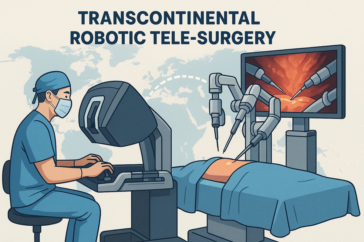 Transcontinental #Robotic surgery is here. Can we offer deep #endometriosis surgery for patients who is in need 🌍