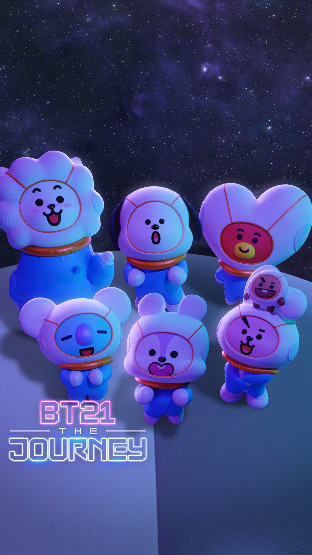 BT21 After School Collection TATA Character Plush Stuffed