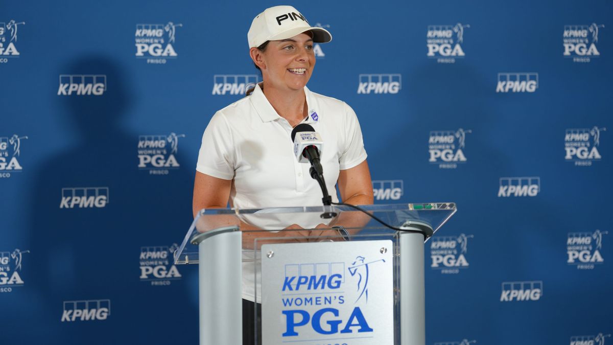 Texas teaching pro will hit first tee shot in major championship debut at KPMG Women's PGA golfweek.usatoday.com/story/sports/g…