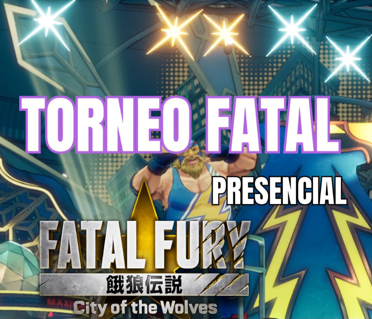 Atención amigos Furiosos, este viernes 20 toca torneo presencial de Fatal Fury CotW en Dream Match. Con horario especial de feriado desde las 15 horas!.
Desde ya tenemos disponible el link de inscripciones: start.gg/tournament/tor…
