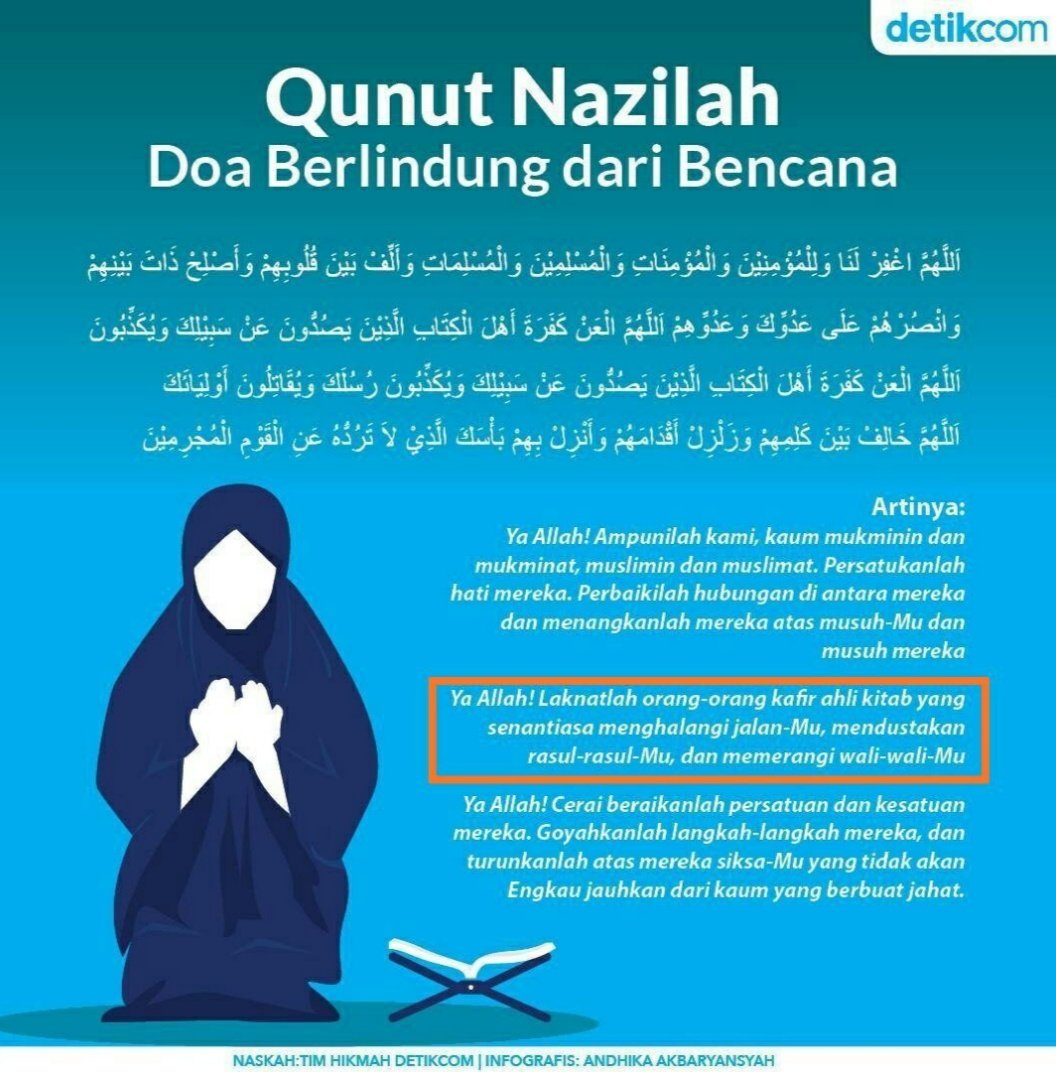 "Ya allah laknatlah orang-orang Kafir Ahli Kitab.."

Doa jelek selama 1400 tahun, hasil kongkritnya apa?
Apakah orang-orang Kafir Ahli Kitab kehidupannya terbelakang, miskin dan bodoh? Atau orang-orang beriman yang berdoa jelek itu yang kehidupannya terbelakang, miskin dan bodoh?