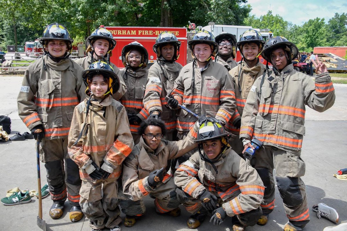 Our Cadets are doing their thing at the Durham Fire Marshal Summer Camp. So proud of them for getting out of their comfort zone.

Believe us when we tell you “Great things are happening at TMLA”