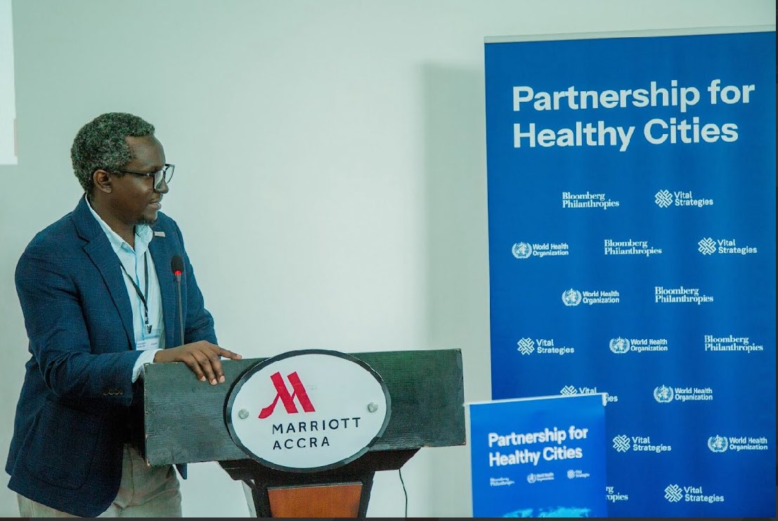 J_Ngamije's tweet photo. 🌍 Cutting Salt, Saving Lives in West Africa 🌍

Today in Accra, at our #cities4health workshop, city leaders from Freetown, Dakar, Kumasi, and Ouagadougou are taking an important step toward reducing sodium intake in their communities: investing $200,000 towards sodium reduction policies.

🔹 Expected Impact:
- Over 15 million residents directly benefit.
- Potential 7% reduction in stroke and heart attack mortality by reducing sodium intake by just 1g/day per person.
- Projected health returns of at least $2.4 million (every $1 invested generates $12 in health benefits).

Together, we're taking strategic, evidence-based action to save thousands of lives. #Cities4health
