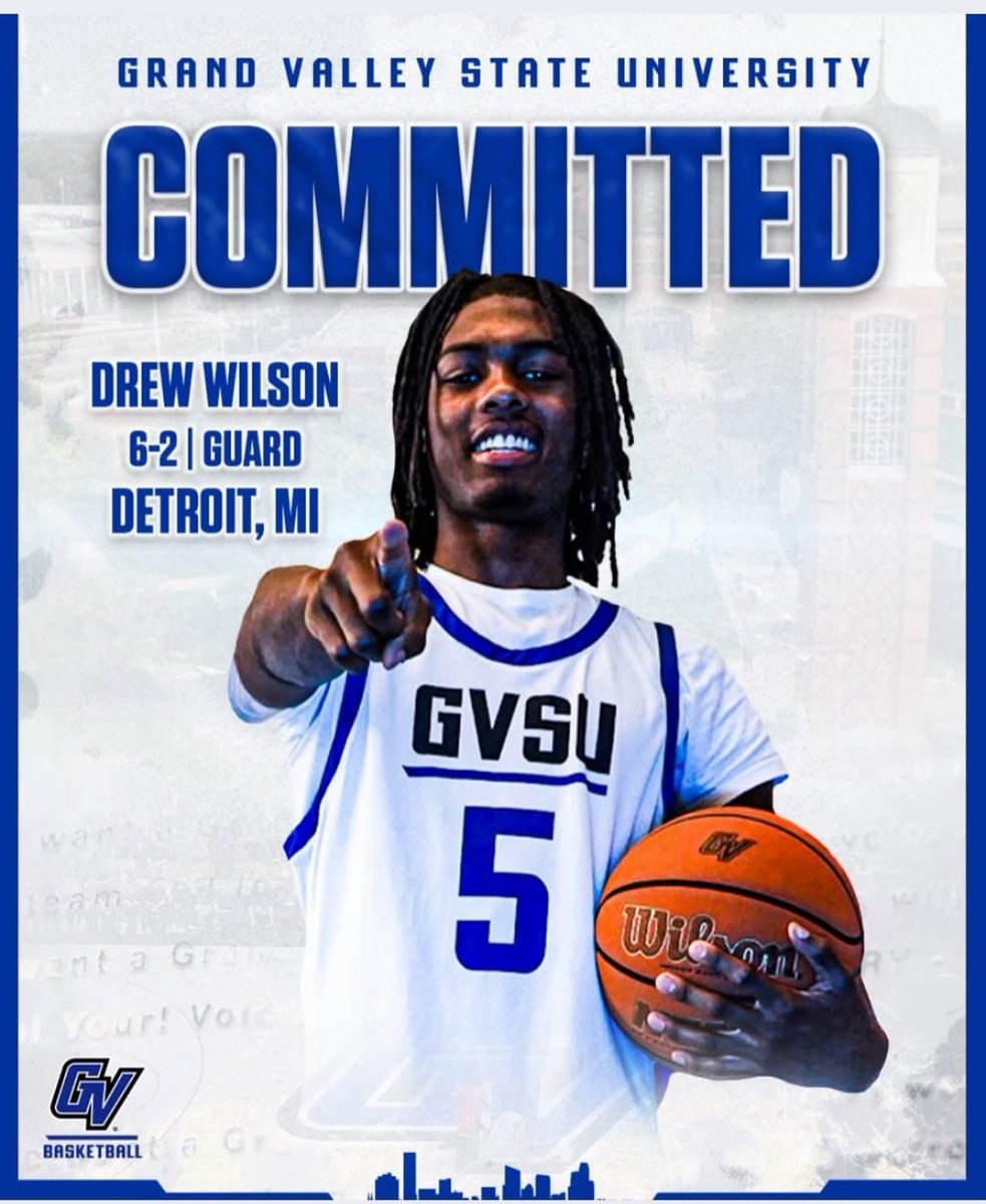 Tarioo (@iam_tontario) on Twitter photo ‘26 Drew Wilson has Committed to GVSU with <a href="/8mileCorn/">Cornell Mann</a>
Beyond Excited and Happy For you <a href="/drewwilson_5/">Drew “Magic” Wilson</a> Continue to let the work show
#ItsTheU <a href="/PersuitUnited/">United Persuit</a>
One off the board for the 2026 class ‘26 Drew Wilson has Committed to GVSU with <a href="/8mileCorn/">Cornell Mann</a>
Beyond Excited and Happy For you <a href="/drewwilson_5/">Drew “Magic” Wilson</a> Continue to let the work show
#ItsTheU <a href="/PersuitUnited/">United Persuit</a>
One off the board for the 2026 class