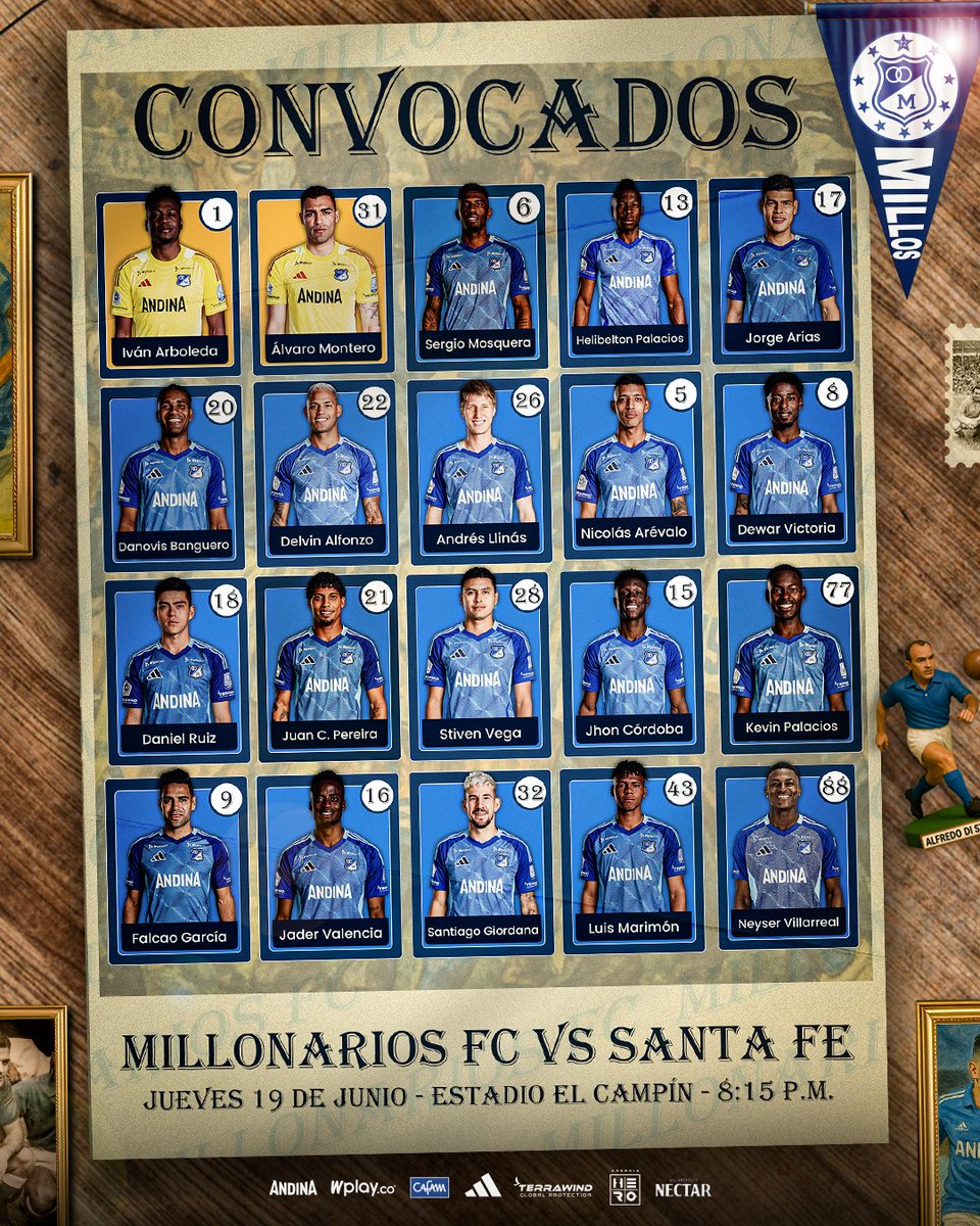 Millonarios FC tweet media