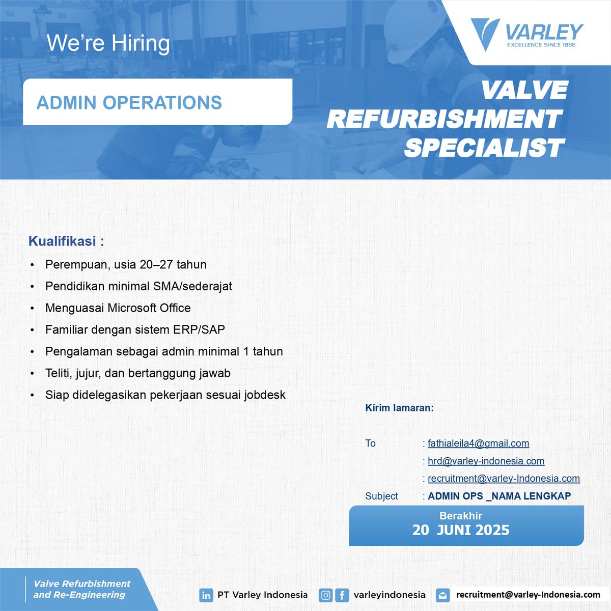 fikrihbb_'s tweet photo. We're hiring!!!!! https://t.co/Y4OJAF7XJL