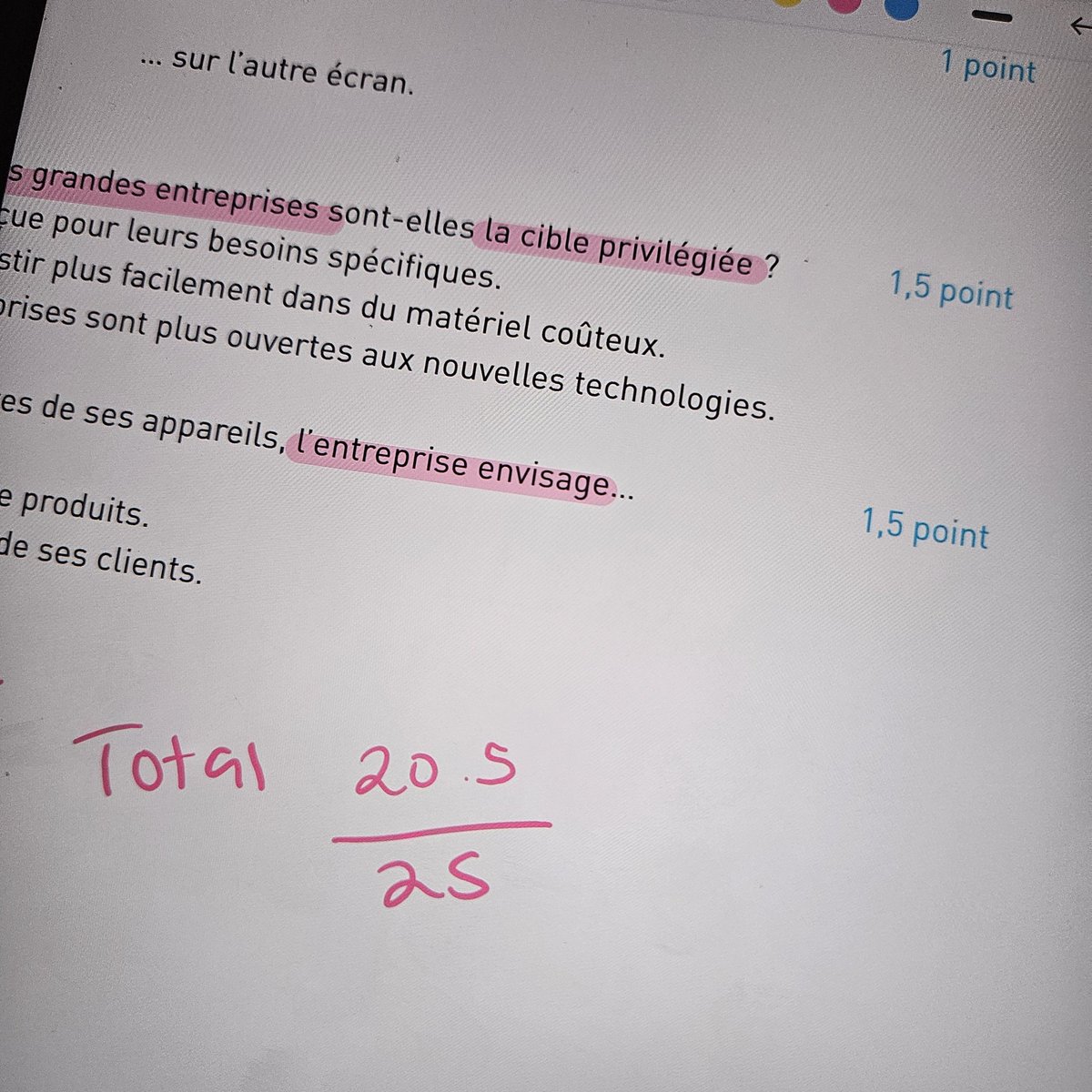 Studynotepad's tweet image. Last mock exam before my real DELF exam! Feeling nervous 🫠