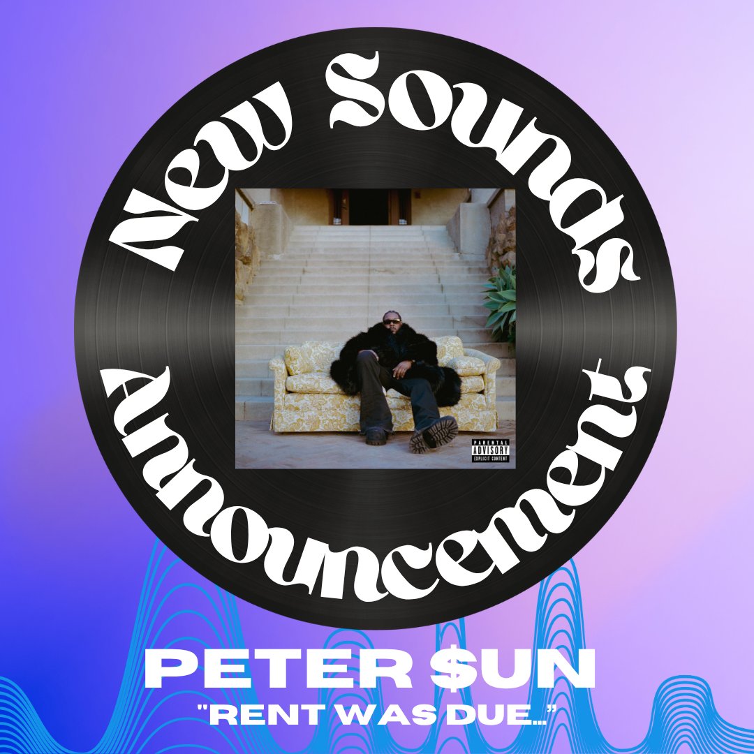 soundsgoodBOS's tweet photo. This #newmusicfriday we're jamming out to the new album from @scummysunny, #RentWasDue! If you love #DarylXL or #MosezJones you'll love his #hiphop and #rap sound! 

#newmusic #orchardambassador #alternative #weekend #music #petersun https://t.co/QKe2ZkJsTq