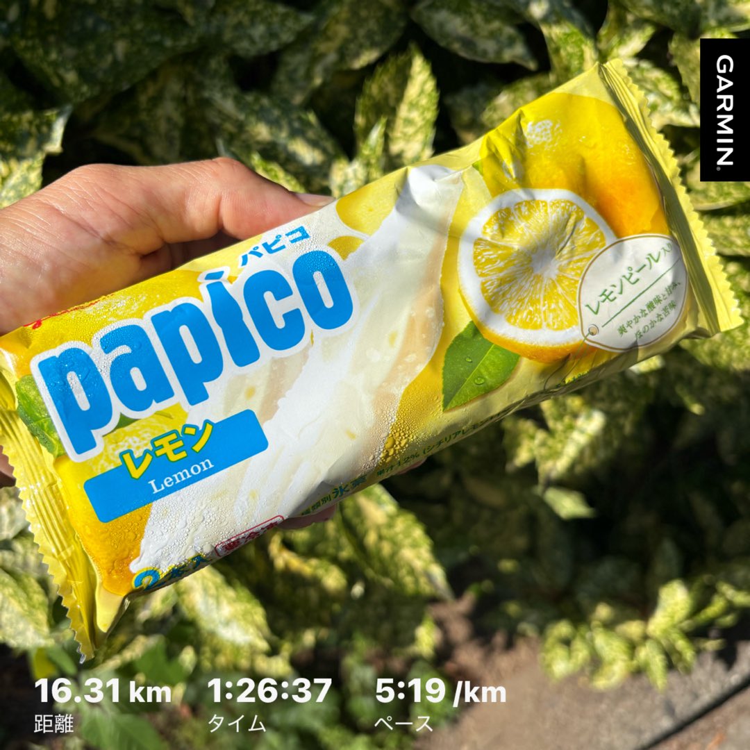 アイスおじさんの季節がやってきました🥸今年は何種類のアイスを食べられるかな🤤
汗だくになって、コンビニ入ってアイスコーナー行って、お目当てのアイスを手にとって、嬉々としてレジに行ったら、PayPay残高が不足していて買えなかった🤪
練習量が増えればアイスの量も増えるので頑張ります🤤