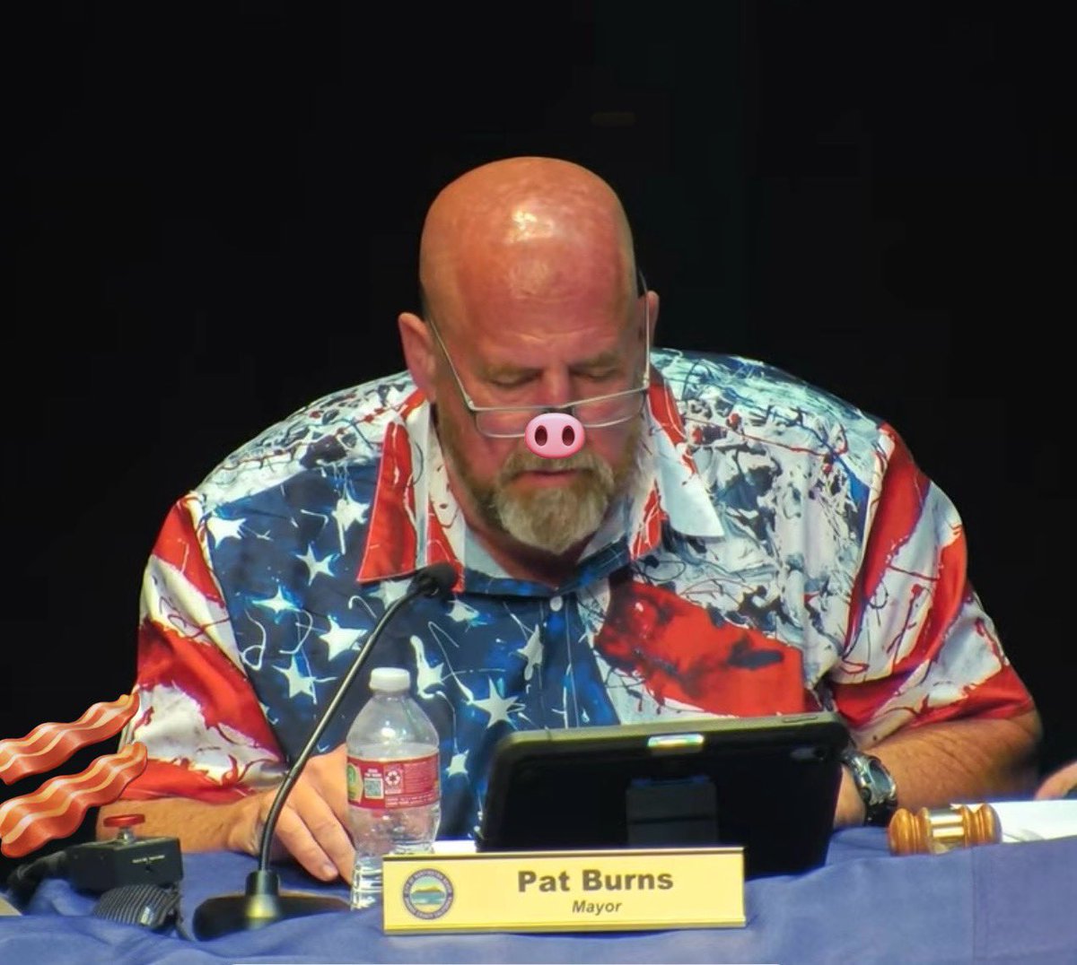 blahblahwhynot's tweet image. Once a pig, always a pig