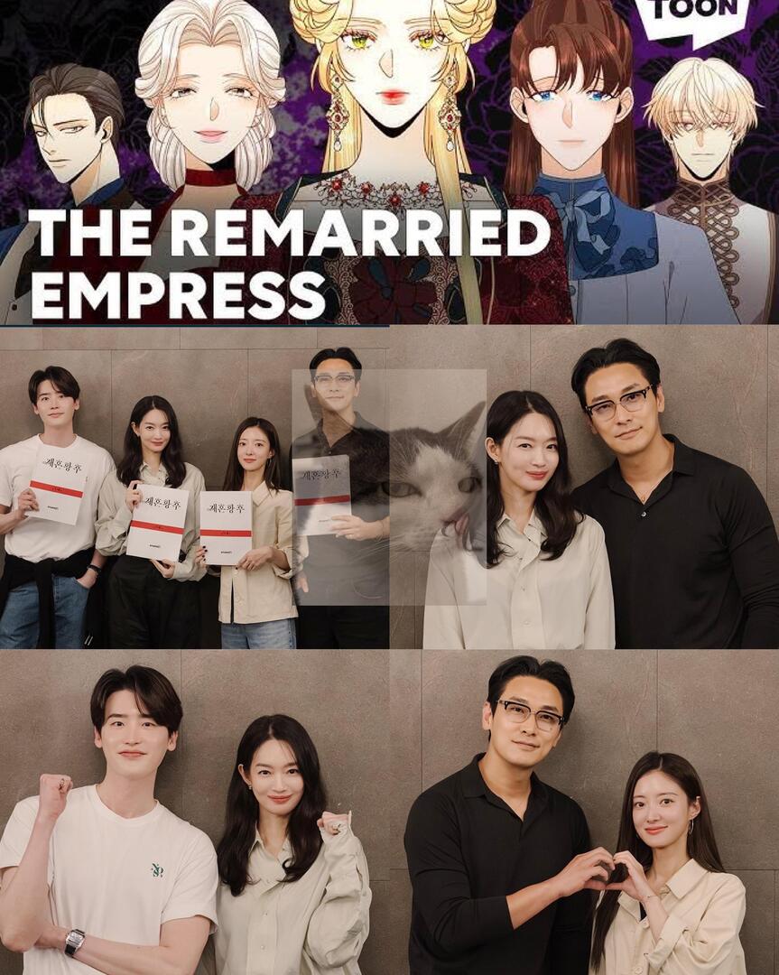 WEBCOMICFESS's tweet photo. 4 MAIN LEAD FOR DRAMA “Th3 S3c0nd M4rr14g3” gepeng ADAPTATION ‼️

Shin Minah as Navier
Ju Jihoon as Sovieshu
Lee Jongsuk as Heinrey
Lee Seyoung as Rashta 

Udah script reading dan mulai syuting di Prague Rep. Ceko ! Gils pemainnya 🔥 https://t.co/mzNH3Kx9lj