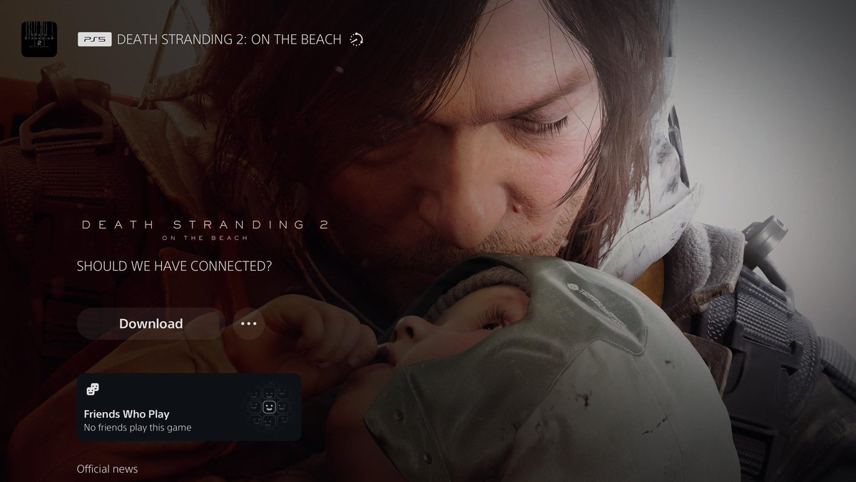 dannyjasin's tweet image. #DeathStranding2 is up for preload on #PlayStation.