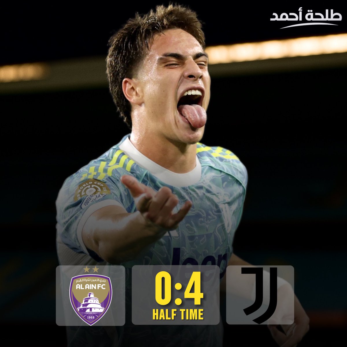 اكتساح واضح من يوفنتوس برباعية نظيفة حتى الآن، والسيطرة كاملة على مجريات اللقاء…
الفريق يُهاجم بثقة، ويسجّل بسهولة، والنتيجة قابلة للزيادة لو استمر الأداء بنفس الوتيرة