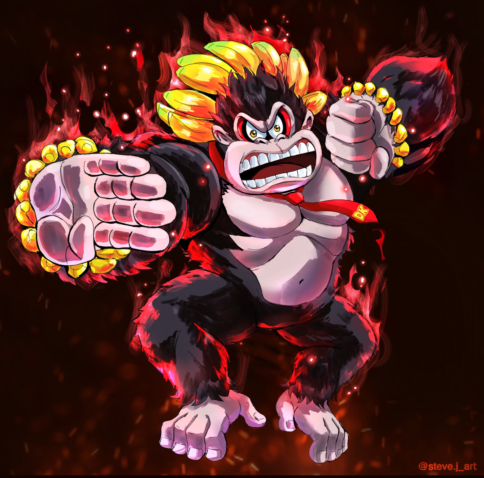 DonkeyKong1337 19日夕方 Donkey Kong by Artonapilos