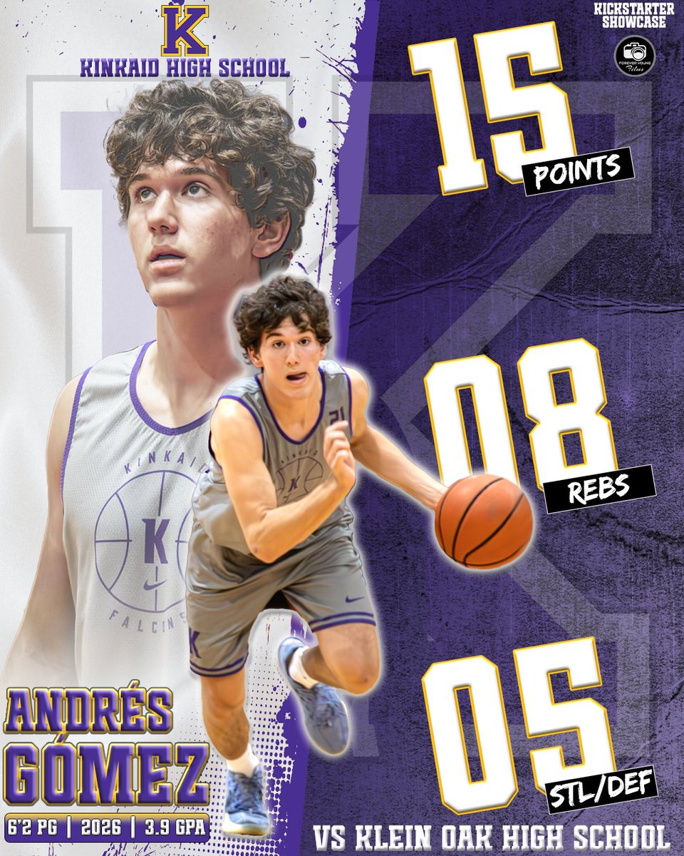 π½π π£ππ§ππ£ ππ π¦ππ π½ππππ€ SPORTS π₯ (@4yfilms) on Twitter photo Great way to cap off the Kickstarter Showcase for AndrΓ©s GΓ³mez (<a href="/andres_gomez8_/">Andres GΓ³mez</a>)
6'2 PG finished with 15 pts, 8 rebs & 5 stls / def vs Klein Oak HS
<a href="/KinkaidAthletic/">Kinkaid Athletics</a> | 2026 | 3.9 GPA
<a href="/AllNOneSports1/">All-N-One Sports Services</a> <a href="/PUSHExposure/">PUSH Exposure Services</a> <a href="/alex__holt1/">Alex</a> <a href="/RLewisAcademy/">Rl9takeover</a> <a href="/txfuturecircuit/">Texas Future Circuit</a> Great way to cap off the Kickstarter Showcase for AndrΓ©s GΓ³mez (<a href="/andres_gomez8_/">Andres GΓ³mez</a>)
6'2 PG finished with 15 pts, 8 rebs & 5 stls / def vs Klein Oak HS
<a href="/KinkaidAthletic/">Kinkaid Athletics</a> | 2026 | 3.9 GPA
<a href="/AllNOneSports1/">All-N-One Sports Services</a> <a href="/PUSHExposure/">PUSH Exposure Services</a> <a href="/alex__holt1/">Alex</a> <a href="/RLewisAcademy/">Rl9takeover</a> <a href="/txfuturecircuit/">Texas Future Circuit</a>