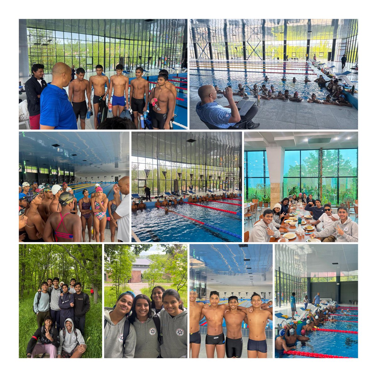 Building future Olympians ! 
Glimpses from  the high altitude (2000m) training camp for 30 National Talent Pool (Junior) Swimmers in Armenia. Supported by SAI MYAS
<a href="/Media_SAI/">SAI Media</a> <a href="/IndiaSports/">Dept of Sports MYAS</a>