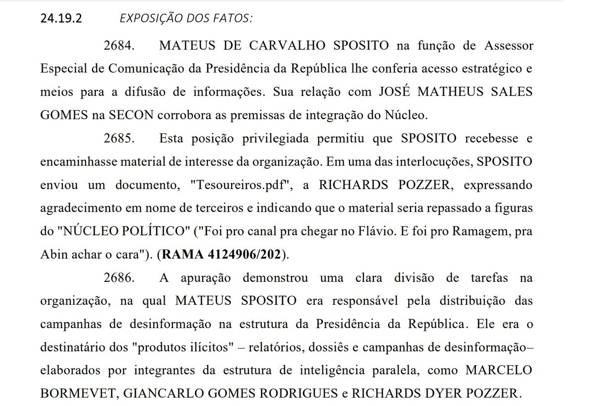 Página 1071 do relatório. O meu "crime": passar informações e documentos públicos a senadores que estavam investigando a negligência de um governo que levou centenas de milhares à morte numa pandemia

Essa gente também perseguiu bispos contrários ao regime. Que paguem na justiça.