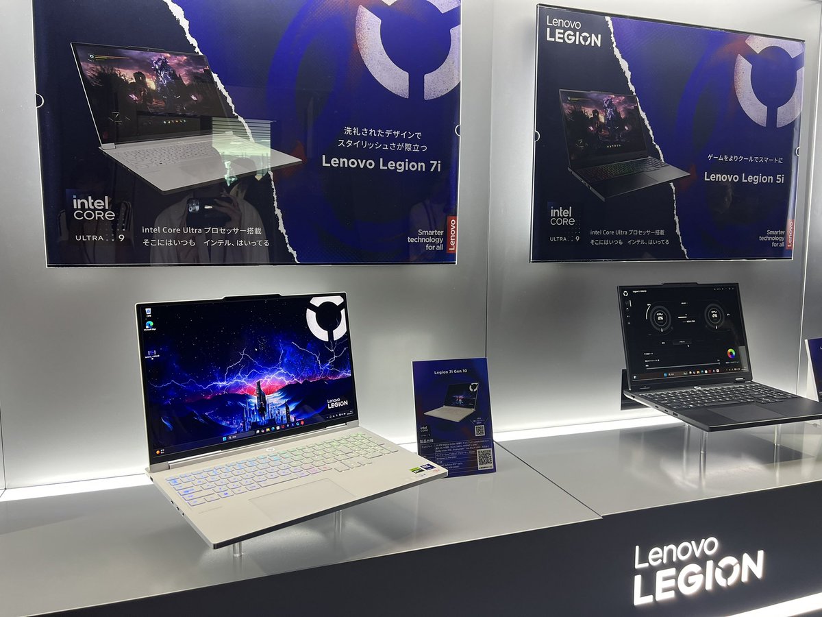 emiri_yamashita's tweet image. LenovoのゲーミングPC Legion Gen10
シリーズの体験会に招待いただきました!

Lenovo Legion 7i Gen10の
白のボディカラーがおしゃれなのと
画面も綺麗でめちゃ欲しくなりました🥹✨

#PR
#LenovoLegion 
#IntelCoreUltra　
#XboxGamePass
