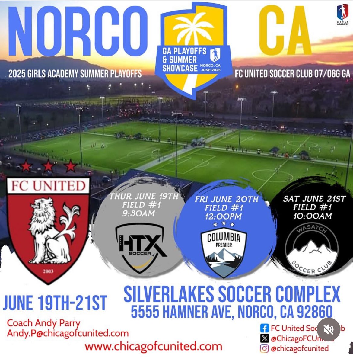 Chicago FC United 06/07 Girls Academy Team (@chicagofcuga07) on Twitter photo Tomorrow it begins! Couldn’t be more excited to finish our time together playing for a national championship!!! We are READY!
<a href="/ChicagoFCUnited/">Chicago FC United</a> <a href="/AndrewParry16/">Andrew Parry</a>
<a href="/ImYouthSoccer/">ECNL/GA/Recruiting/College Soccer</a> Tomorrow it begins! Couldn’t be more excited to finish our time together playing for a national championship!!! We are READY!
<a href="/ChicagoFCUnited/">Chicago FC United</a> <a href="/AndrewParry16/">Andrew Parry</a>
<a href="/ImYouthSoccer/">ECNL/GA/Recruiting/College Soccer</a>