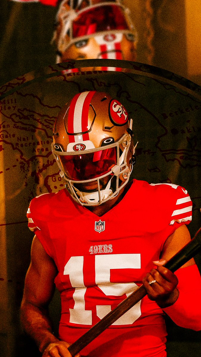 49ers's tweet photo. Everyone say thank you to our designers for these new wallpapers 🫶 https://t.co/47LtonYDzr