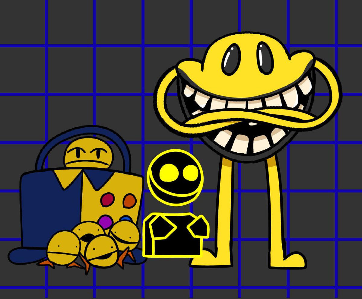 ThisRhax's tweet image. Shout-out to pacman inspired characters, gotta be one of my favorite genders #databrawl #pillarchase