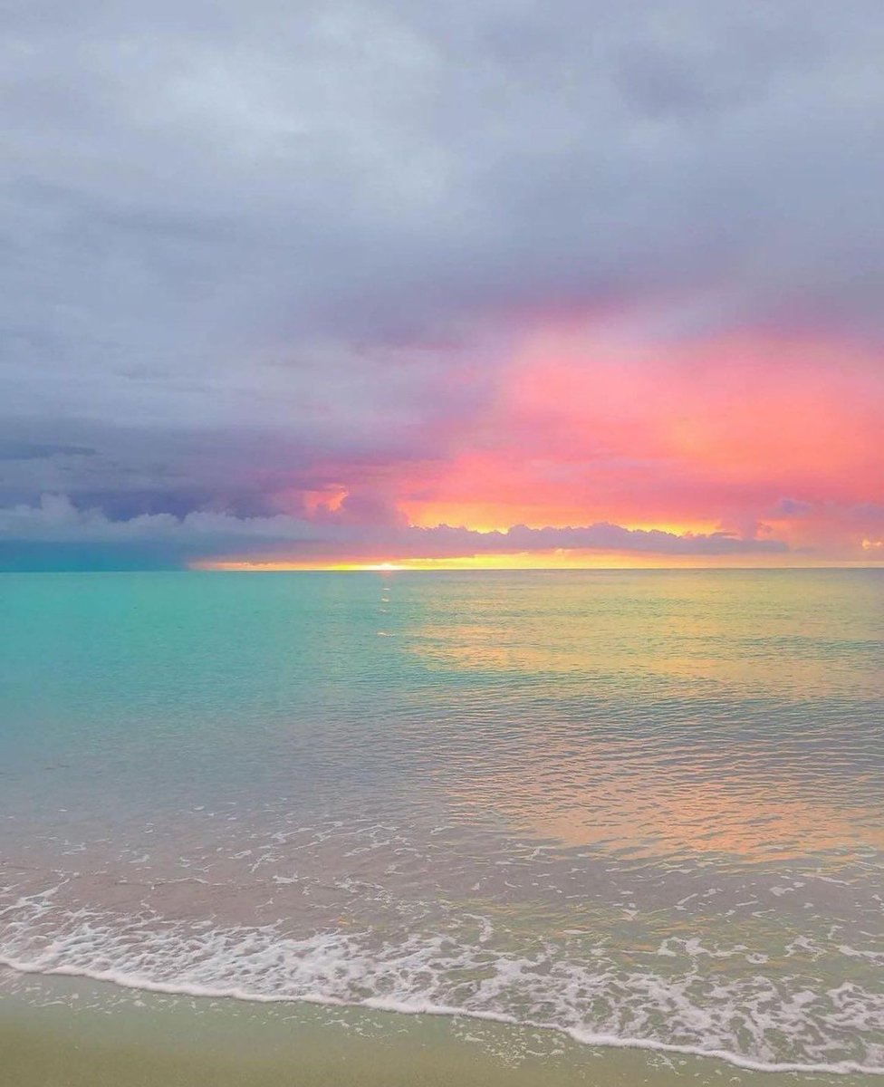 Ocean sunset.