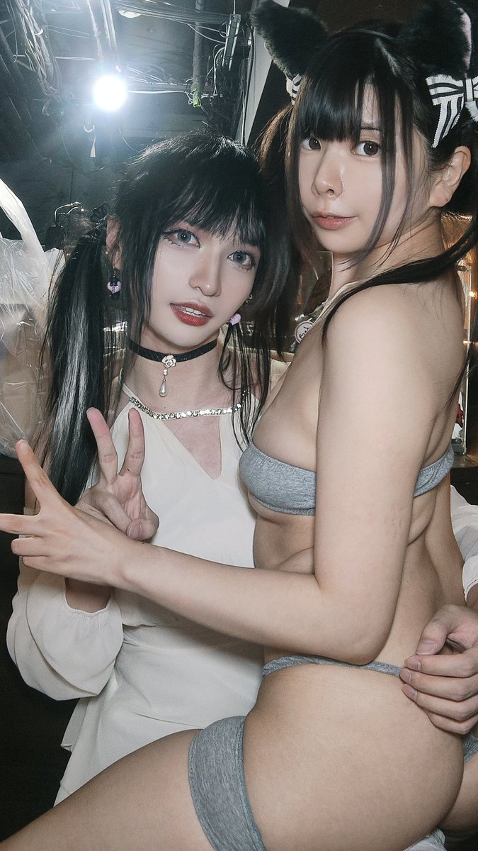 裸女派对第四季 2
@meru12chai 
这次める穿得好清凉
贴贴太开心了
(*๓´╰╯`๓)♡
#伪娘 #男の娘 #cd #东京 #裸女派对 https://t.co/vn2IDbPtgC