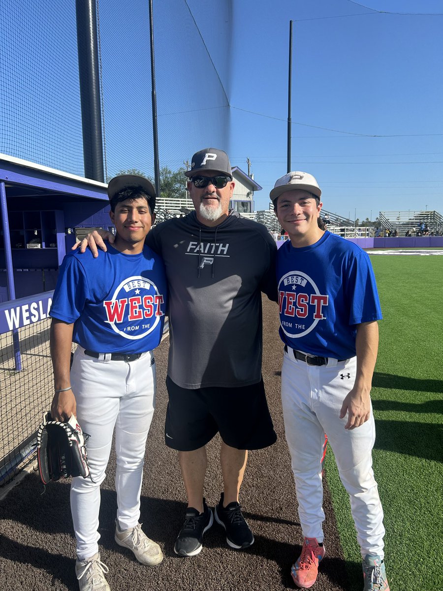 moesshawn1's tweet image. Blessed to be able to watch these 2 young men play together one last time. Representing Pioneer in the East v West All Star game. Two of Pioneer’s finest!  Ruben Lopez and Diego Dominguez. @PioneerBsbl1 @sphsdbacknation