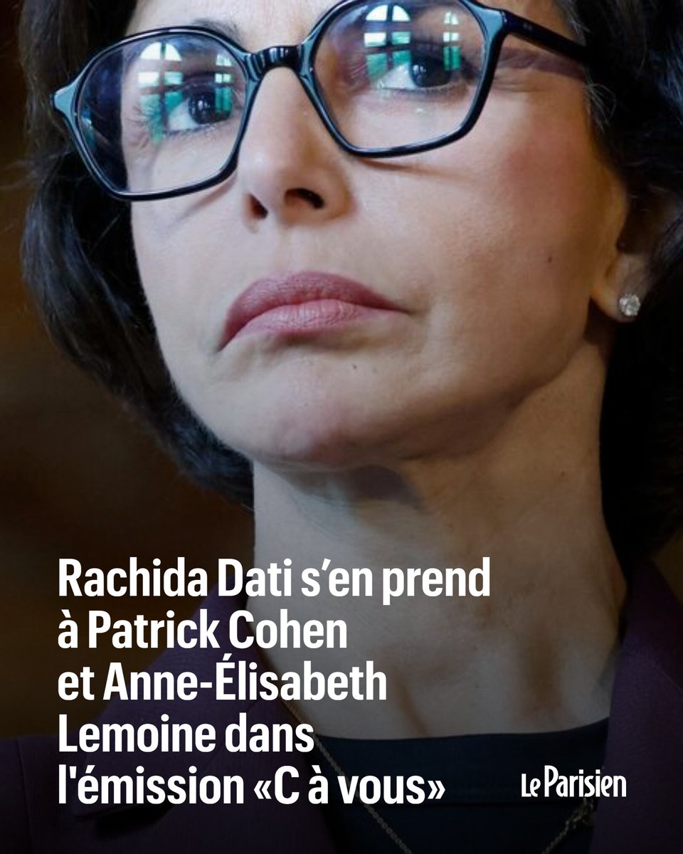 Le ton est monté entre la ministre de la Culture et le journaliste

Interrogée sur ses liens avec GDF-Suez, révélés par «Complément d’enquête» sur France 2 début juin, Rachida Dati s’en est prise à Patrick Cohen, sur le plateau de «C à vous»

➡️ l.leparisien.fr/qlSv