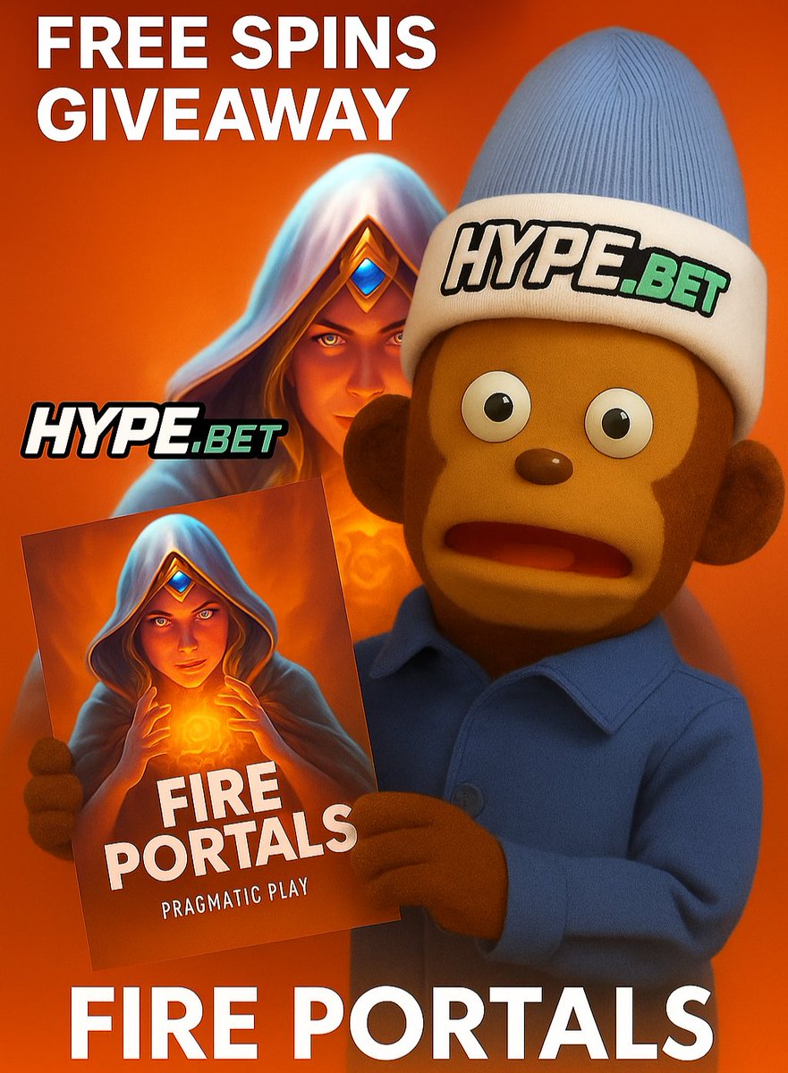 Hype.BetBamie (@thebamiee) on Twitter photo ๐ฅ FREE SPINS GIVEAWAY! ๐ฅ
One Fire Portals Bonus Buy worth $60 USDT to one lucky winner on Hype.bet! ๐ธ
Win Free Spins and feel the heat!
To enter:
1๏ธโฃ Follow <a href="/thebamiee/">Bamie</a>
2๏ธโฃ Like โค๏ธ + RT ๐
3๏ธโฃ Tag 3 friends ๐ฏโโ๏ธ
24 hrs โณ
Let the spins begin!
#HypeBet #Giveaway ๐ฅ FREE SPINS GIVEAWAY! ๐ฅ
One Fire Portals Bonus Buy worth $60 USDT to one lucky winner on Hype.bet! ๐ธ
Win Free Spins and feel the heat!
To enter:
1๏ธโฃ Follow <a href="/thebamiee/">Bamie</a>
2๏ธโฃ Like โค๏ธ + RT ๐
3๏ธโฃ Tag 3 friends ๐ฏโโ๏ธ
24 hrs โณ
Let the spins begin!
#HypeBet #Giveaway