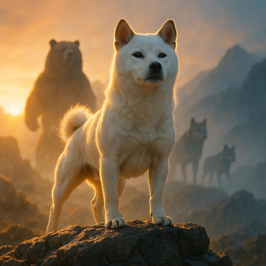 🌞 Good morning, KACHI Army!
Our little, strong Shiba 🐕‍🔥 is so mighty, even the bear 🐻 bows down to it! 😎💥
Do you think it can hit 100x or even 1000x? 🚀💸
Drop your thoughts in the comments below and let’s make it happen! 🔥📈

#KACHI #Kaspa $KAS