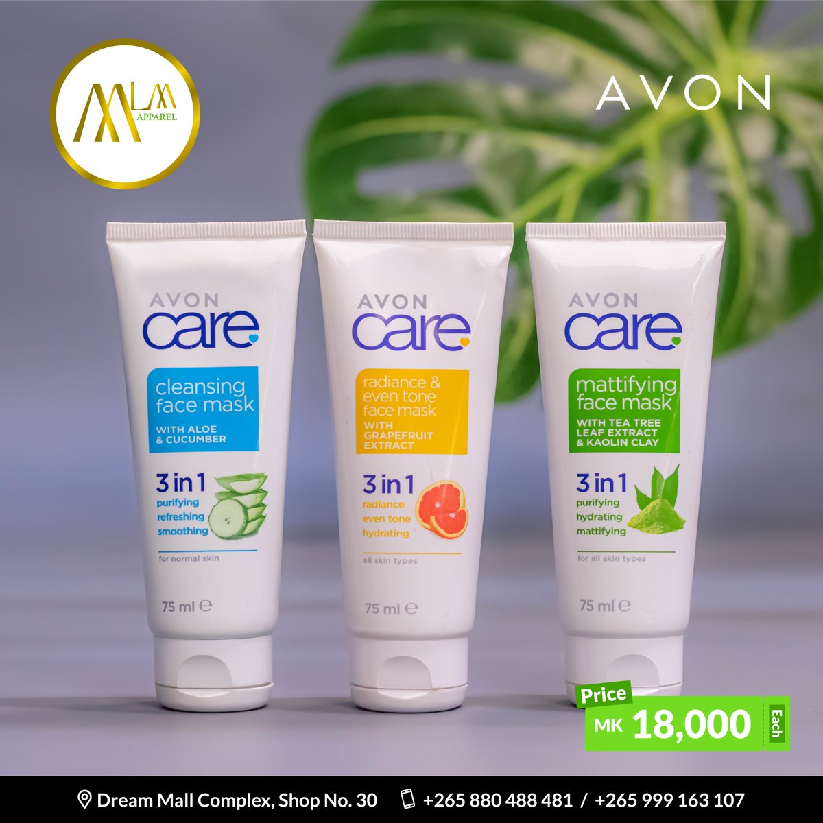 mlmapparelmw's tweet photo. ✨ Beyond Skincare, It's Self-Love. ✨

Avon Care isn't just about products; it's about nurturing your skin's unique story. Discover the perfect match for your radiant journey.

📍 Dream Mall Complex, Shop No. 30
📞 +265 880 488 481

#AvonCare  #Malawi #MLMApparel #SkinCare https://t.co/9Z4GJsfMoS