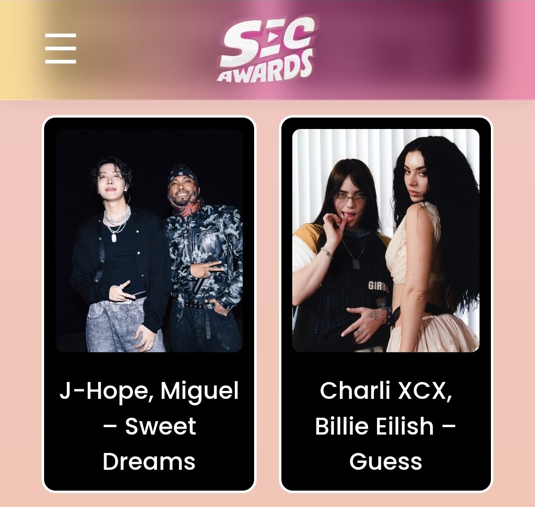 BTS India Charts⁷ 🇮🇳 (@btsindiacharts) on Twitter photo 🗳: I vote #SweetDreams for #FeatInternacionaldoAno at the #SECAwards
— must follow <a href="/secawards/">SEC Awards</a> 🗳: I vote #SweetDreams for #FeatInternacionaldoAno at the #SECAwards
— must follow <a href="/secawards/">SEC Awards</a>
