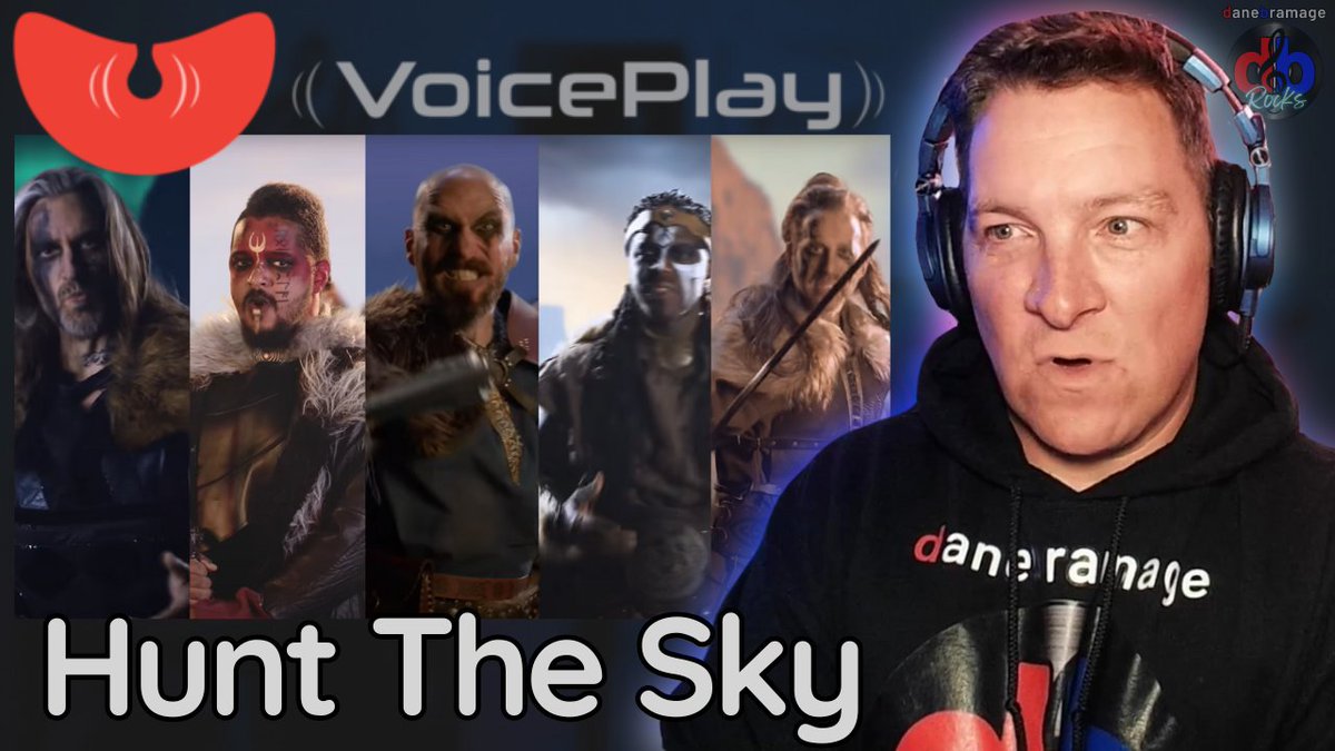 DaneBrmgROCKS's tweet image. I'm silly giddy for this one! Join me as I react to "Hunt The Sky," VoicePlay's FIRST EVER original song and Official Music Video, featuring J. None! @theVoicePlay 

danebramageROCKS.com

#danebramagerocks #reaction #VoicePlay #HuntTheSky #Acapella #HowToTrainYourDragon