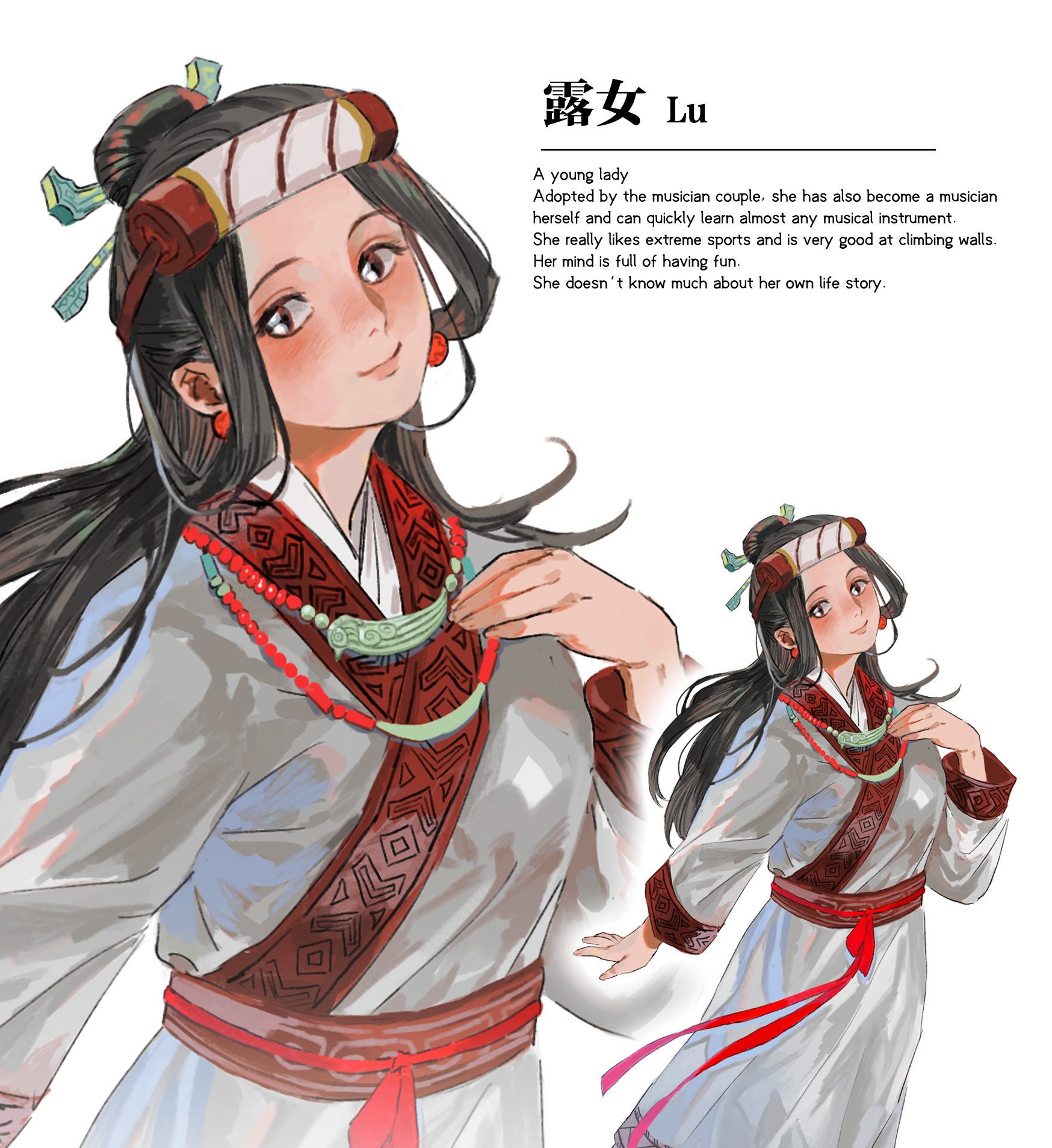 女の子 フクロウ系女子 - 橋本 洸介 ( お仕事募集中)のイラスト