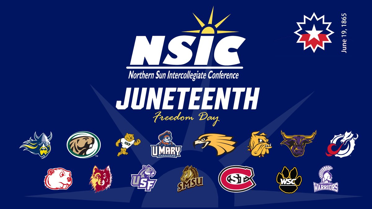 Today, we honor Juneteenth—a celebration of freedom and a reminder of the continued journey toward equality.

We stand with our student-athletes, coaches, and communities in recognizing the significance of this day.
#juneteenth2025