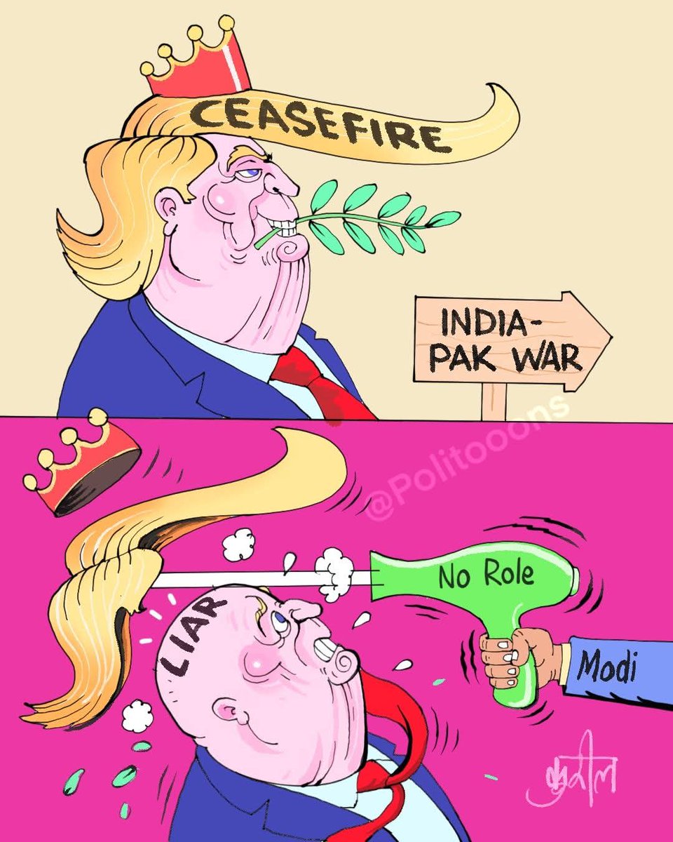 SantoshMan9076's tweet image. #DonaldTrump #ModiAtG7 #G7Summit #G7Kananaskis2025 #G7Canada #IndiaPakistanWar2025 #IndiaPakistanWar