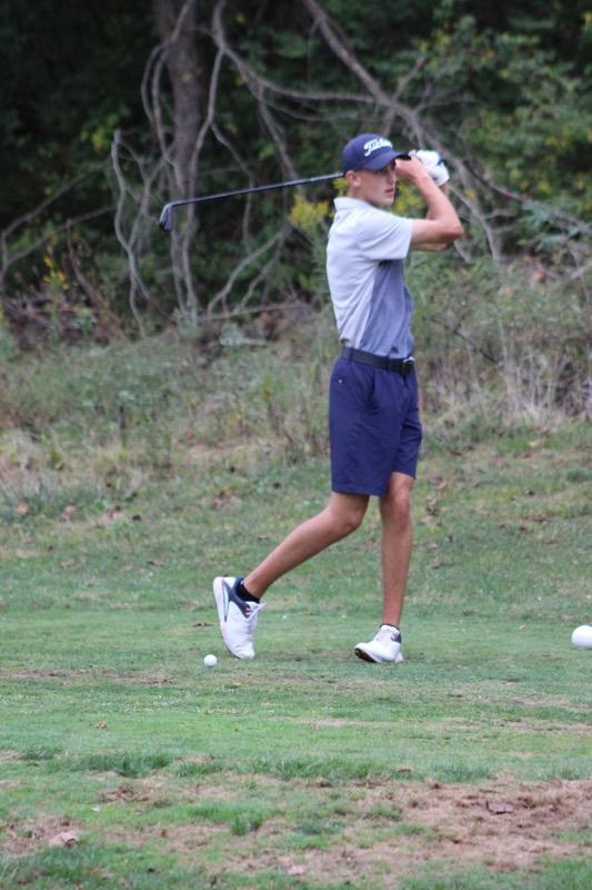 Teays Valley Junior Noah Hilgenberg with a T11 finish at the COGA Adam Tobias Superspeed Open held at Denison GC. Rounds of 77 -74.