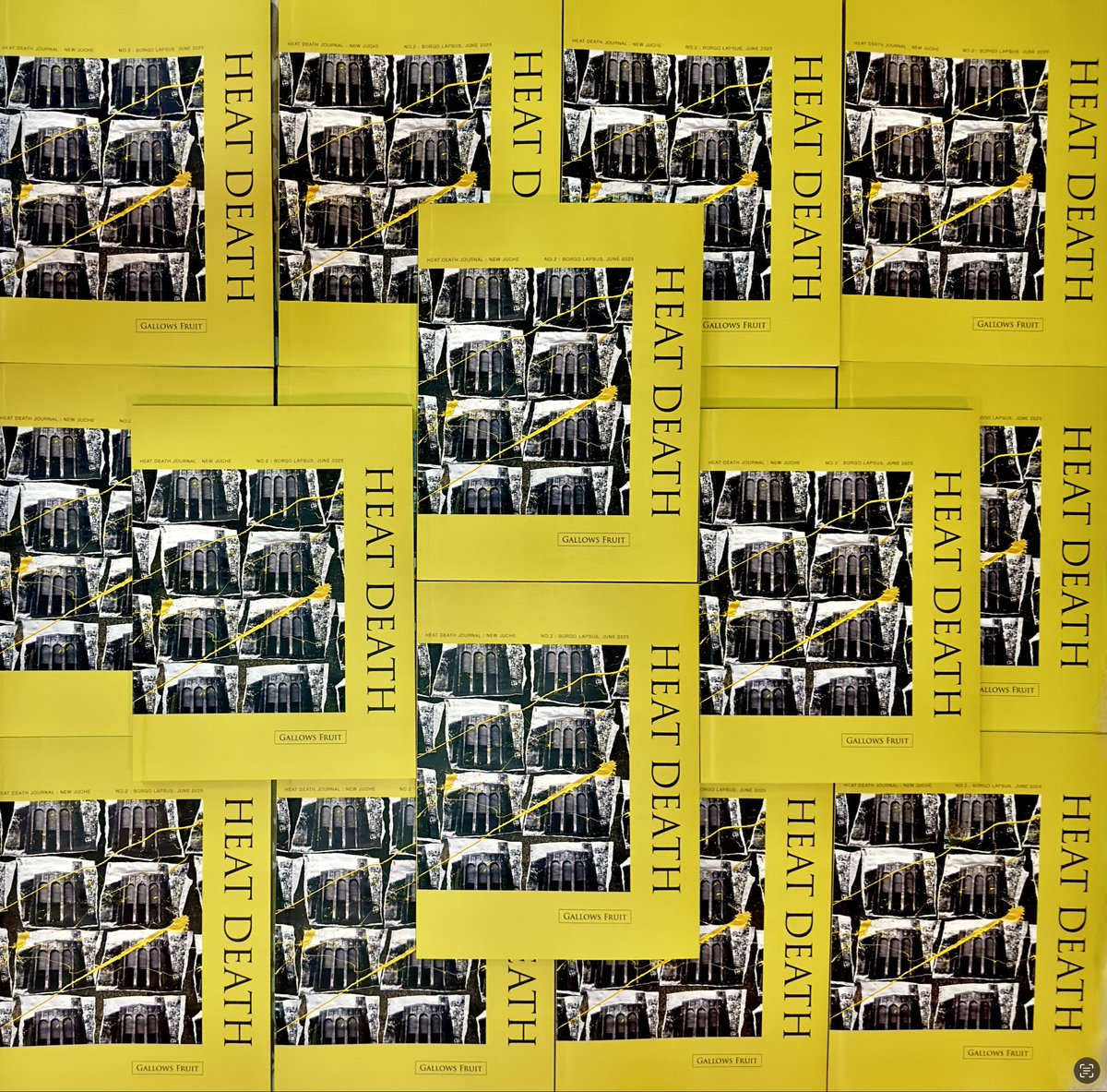 HEAT DEATH Issue 2: BORGO LAPSUS is out now and available from our website! Link in bio.