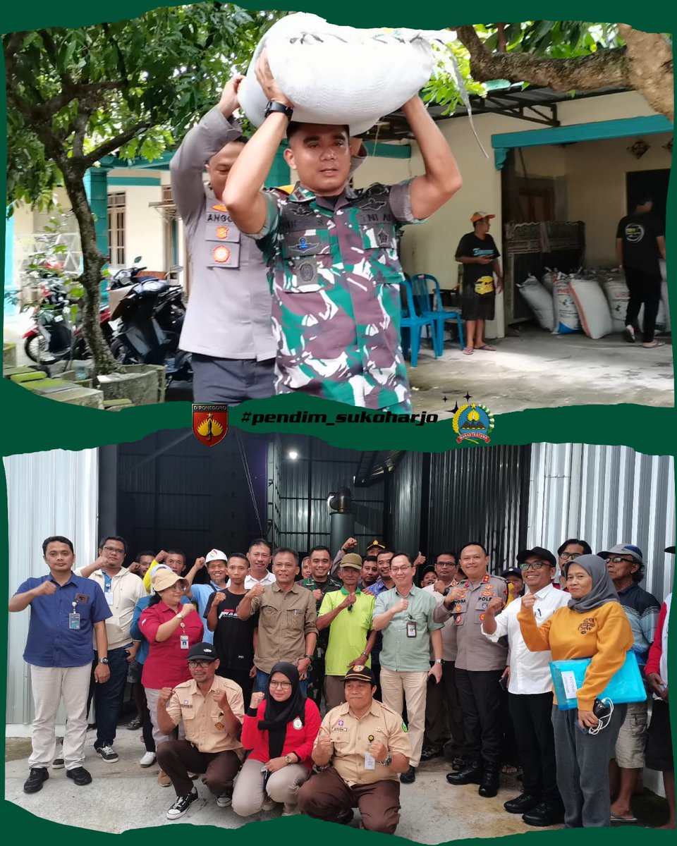 KodimSukoharjo's tweet photo. Kodim 0726/Sukoharjo Raih Penghargaan dari Perum Bulog, Dandim: Ini Bukti Sinergi yang Nyata
#puspentni #dispenad #korem074wrt_solo #kodamivdiponegoro #tni #tni_ad #abdinegara #pembinaan_teritorial #kodim #pusterad #perumbulog #bulog #sergab #ketahananpangannasional https://t.co/0wiRybb7zQ