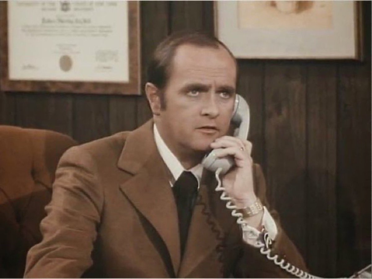 Nobody could mine comedy gold from a telephone like Bob Newhart. If you know, you know.