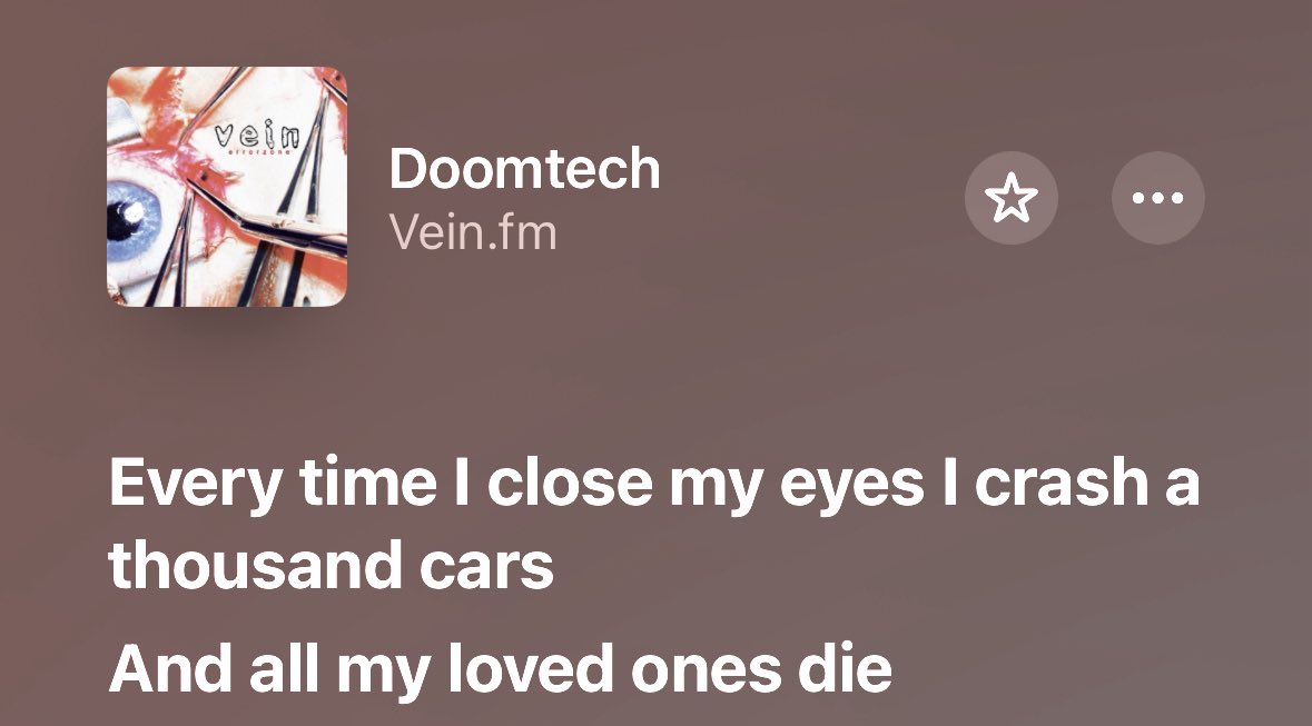 Strong Favorite Lyric of all time contender