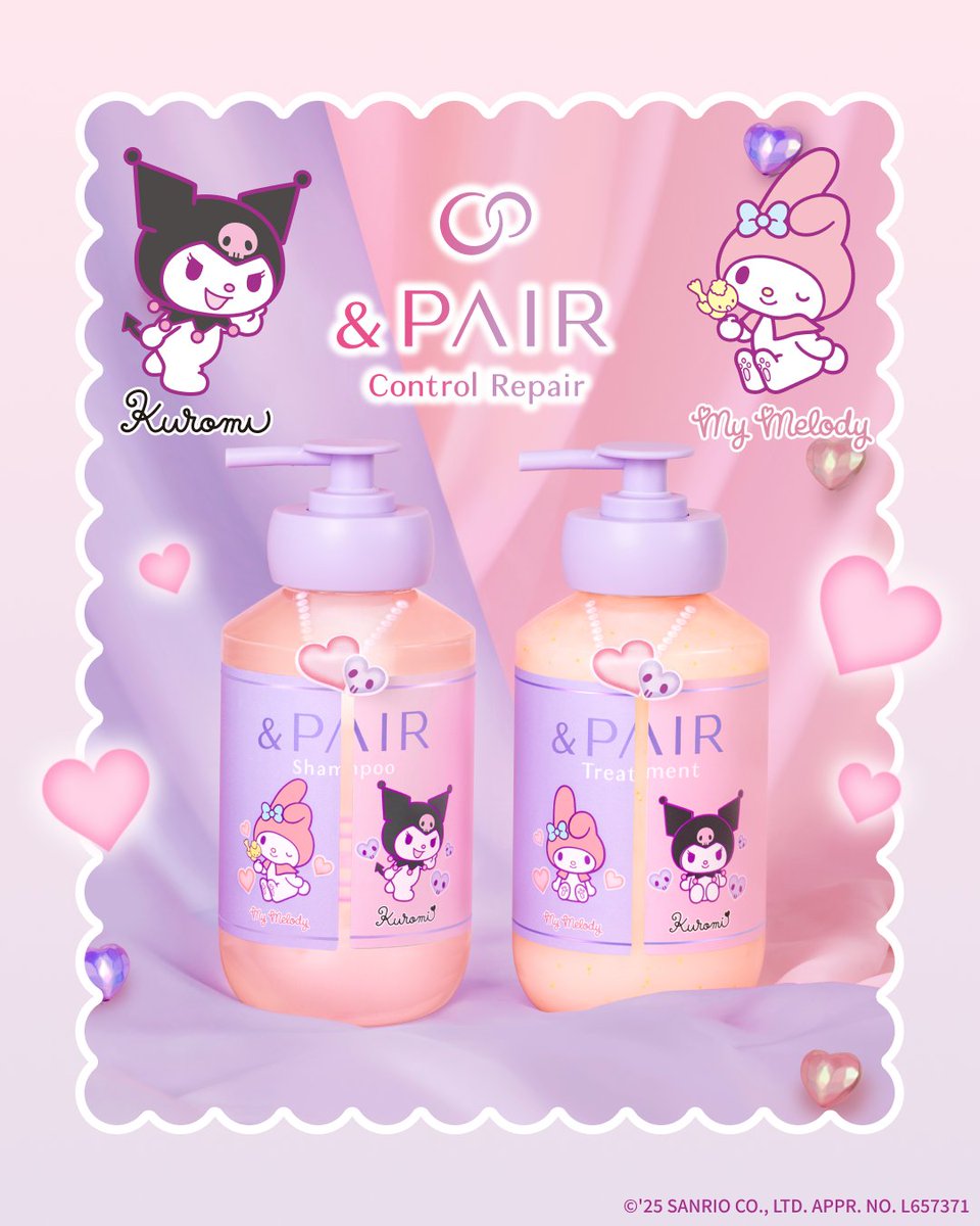 アンドペアから初の限定デザイン！​ マイメロディ・クロミ 限定