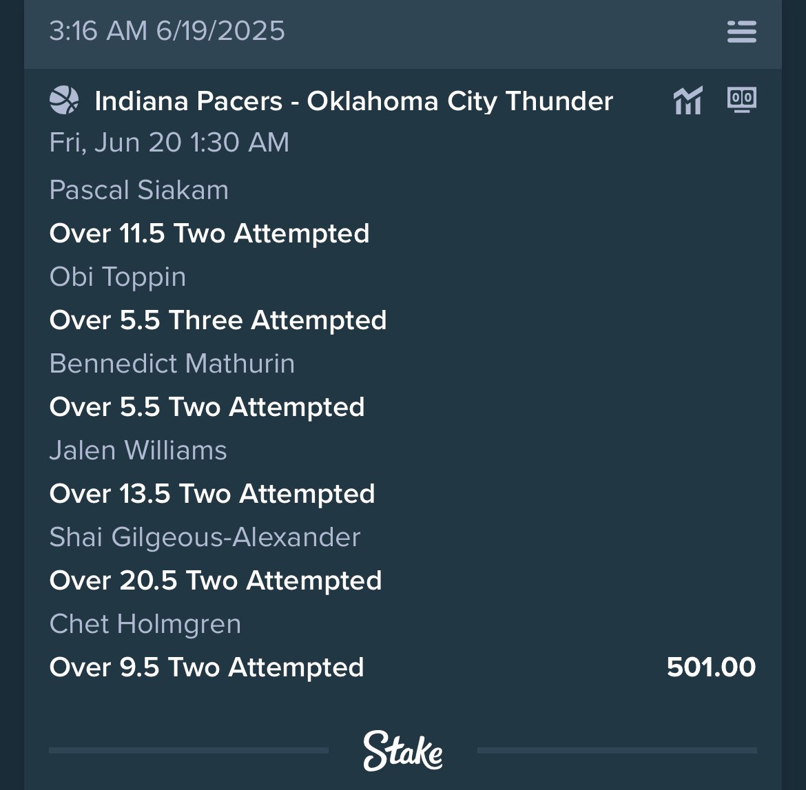 MOGUL MERCHANDISE (@kaymicky007) on Twitter photo Last lap
Pacers sweats on Halliburton fitness
Pacers doing all they can to stretch the series to 7
Hopefully we eat on the last day
OKC IN 6. Let d series end tomorrow
x.com/kaymicky007/st…
<a href="/CleanThing_/">Clint.</a> <a href="/miqelda/">Miqelda</a> <a href="/bettinghubgames/">BETTING HUB ⭐️🫵🏽</a> <a href="/LouieDi13/">B I G L O U I E 🫵🏾</a> <a href="/Highspirit31/">H⃗i⃗g⃗h⃗S⃗p⃗i⃗r⃗i⃗t⃗🪔</a> <a href="/Teggybae/">Adorable Teggy❤️</a> Last lap
Pacers sweats on Halliburton fitness
Pacers doing all they can to stretch the series to 7
Hopefully we eat on the last day
OKC IN 6. Let d series end tomorrow
x.com/kaymicky007/st…
<a href="/CleanThing_/">Clint.</a> <a href="/miqelda/">Miqelda</a> <a href="/bettinghubgames/">BETTING HUB ⭐️🫵🏽</a> <a href="/LouieDi13/">B I G L O U I E 🫵🏾</a> <a href="/Highspirit31/">H⃗i⃗g⃗h⃗S⃗p⃗i⃗r⃗i⃗t⃗🪔</a> <a href="/Teggybae/">Adorable Teggy❤️</a>