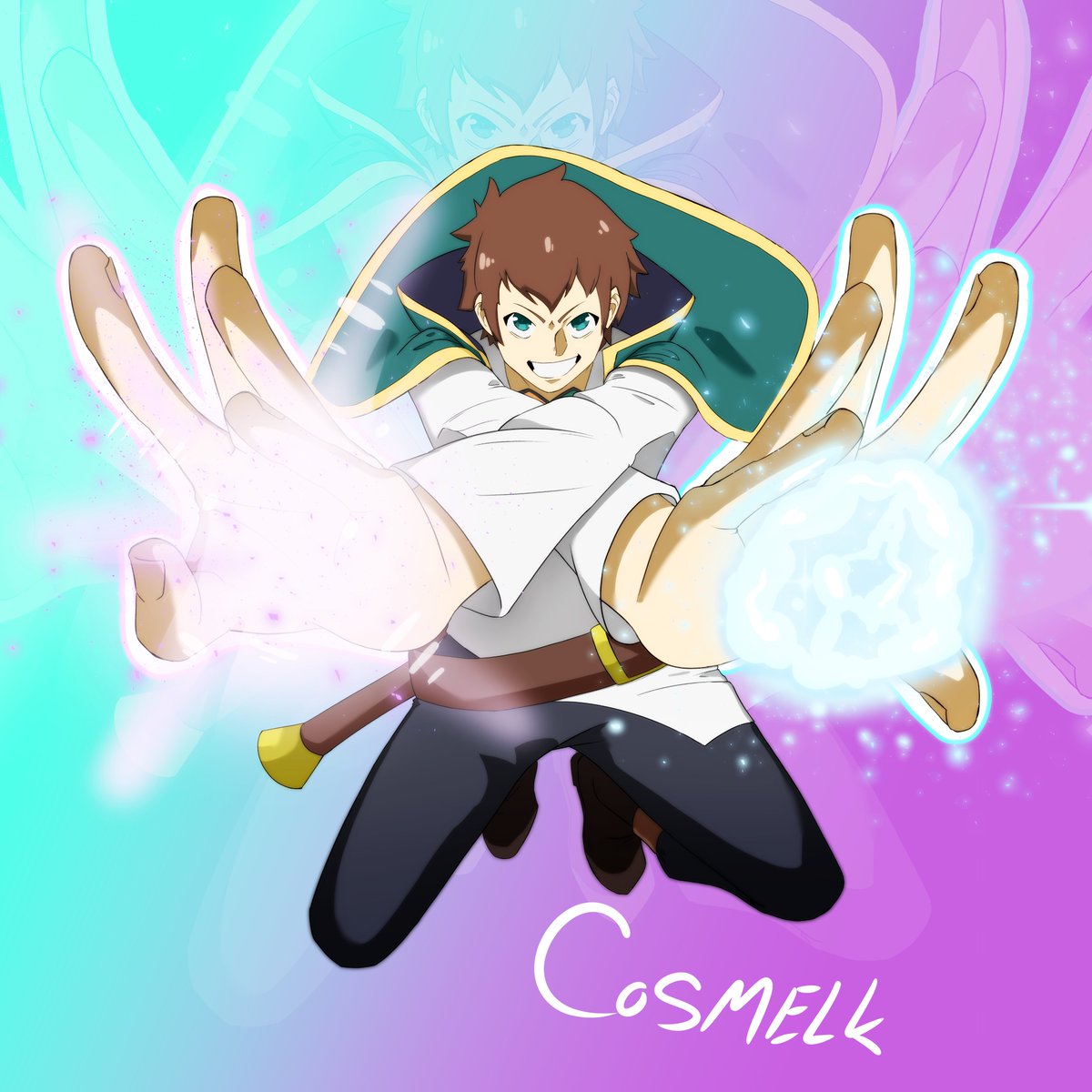 first piece of fanart of many #anime #konosuba #fanart
#commissionswelcome #kazuma #animeartwork